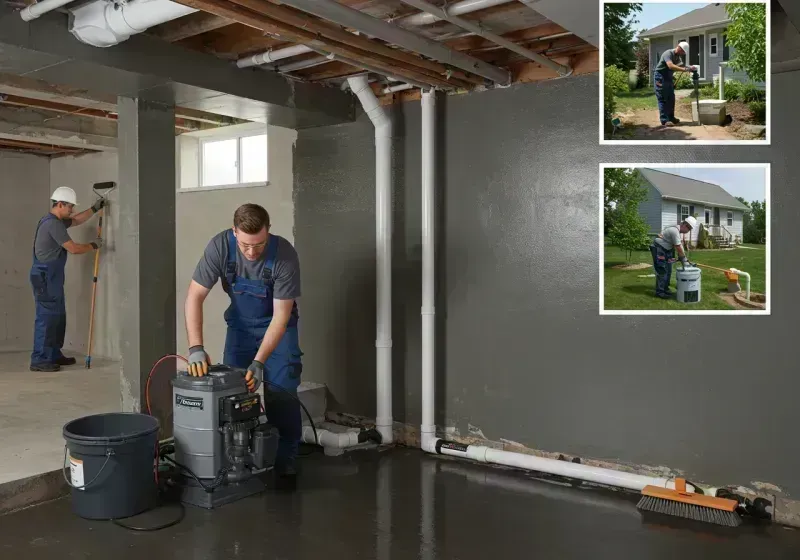 Basement Waterproofing and Flood Prevention process in Marble Hill, MO